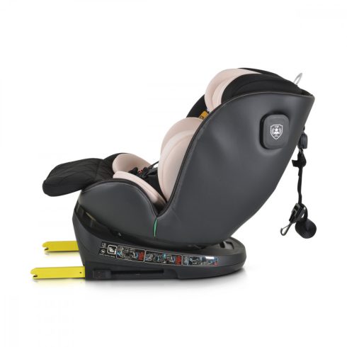 Cangaroo CASTOR i-Size Isofix gyermekülés (40-150 cm) - Púder 