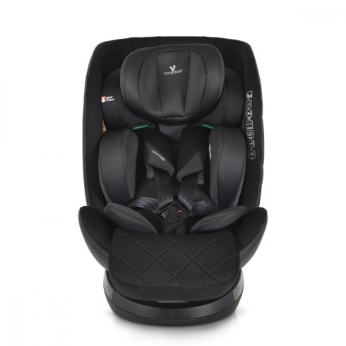 Cangaroo CASTOR i-Size Isofix gyermekülés (40-150 cm) - Fekete