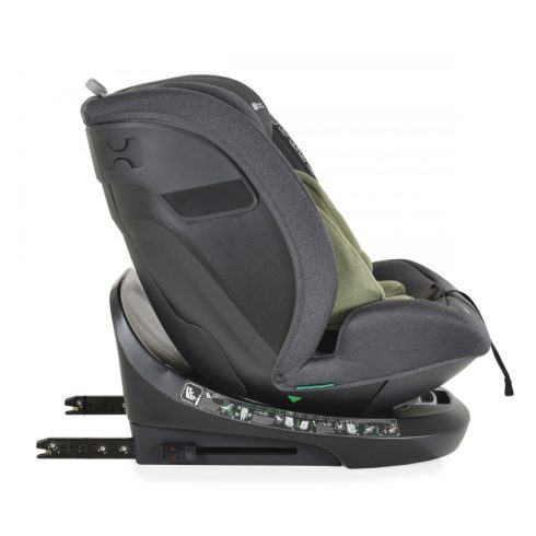 Cangaroo Draco i-Size Isofix gyermekülés (40-150 cm) - Olívazöld