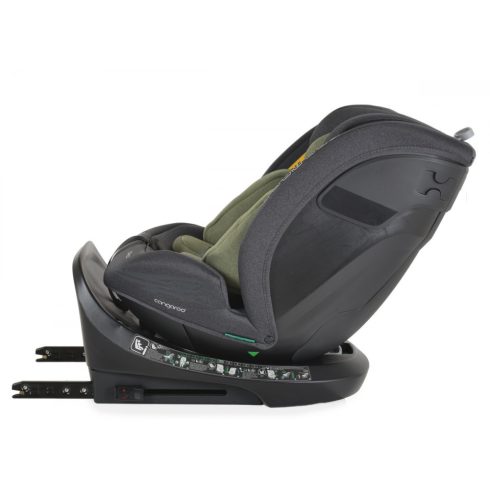 Cangaroo Draco i-Size Isofix gyermekülés (40-150 cm) - Olívazöld
