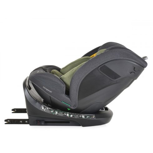 Cangaroo Draco i-Size Isofix gyermekülés (40-150 cm) - Olívazöld