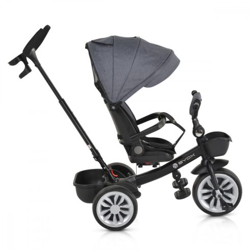 Byox Space tricikli (forgatható üléssel) - Szürke