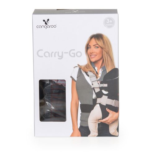 Cangaroo CARRY GO  hordozó/kenguru 3,6-13 kg - S.Szürke