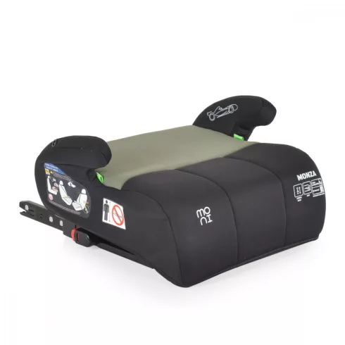 Moni MONZA Isofix ülésmagasító I-Size 125-150cm - Zöld