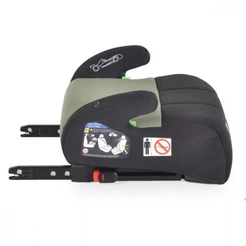Moni MONZA Isofix ülésmagasító I-Size 125-150cm - Zöld