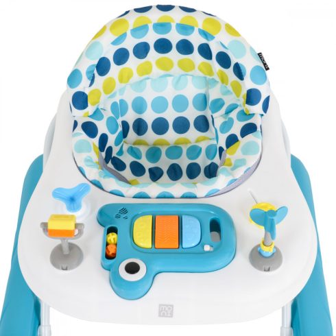 Moni ZIZZY bébikomp zenélős,3 pozícióban állítható magasság - kék