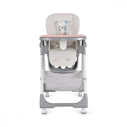 Moni Raffy multifunkciós etetőszék - Maci rózsaszín