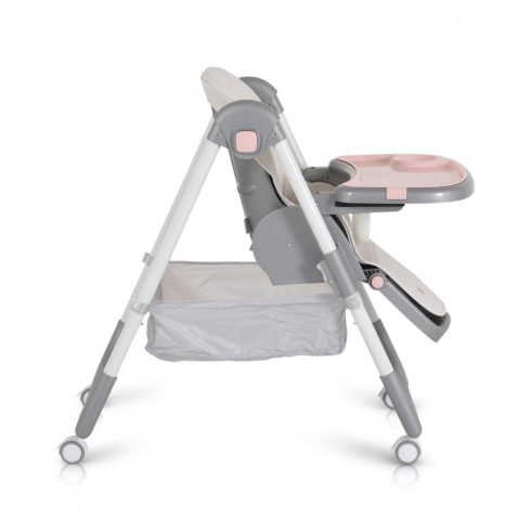 Moni Raffy multifunkciós etetőszék - Maci rózsaszín