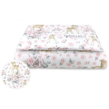 Baby Shop 2 részes babaágynemű - rózsaszín őzike