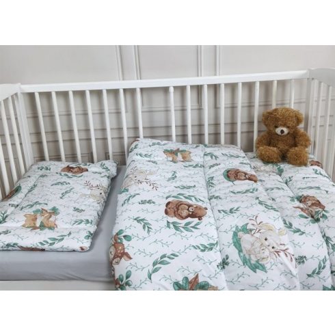 Baby Shop 2 részes babaágynemű - Lulu Natural menta