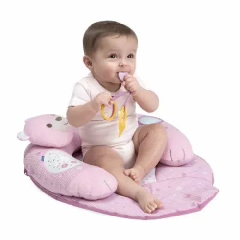 Chicco My First Nest babafészek - hasalópárna Light Pink