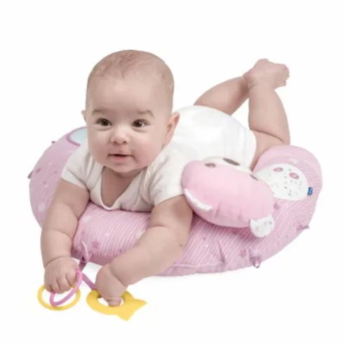 Chicco My First Nest babafészek - hasalópárna Light Pink