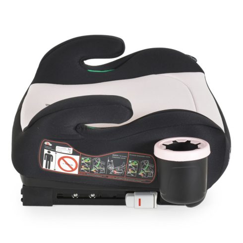 Cangaroo I-Swift i-Size ülésmagasító 125-150 cm pohártartóval - Fekete/rózsaszín 