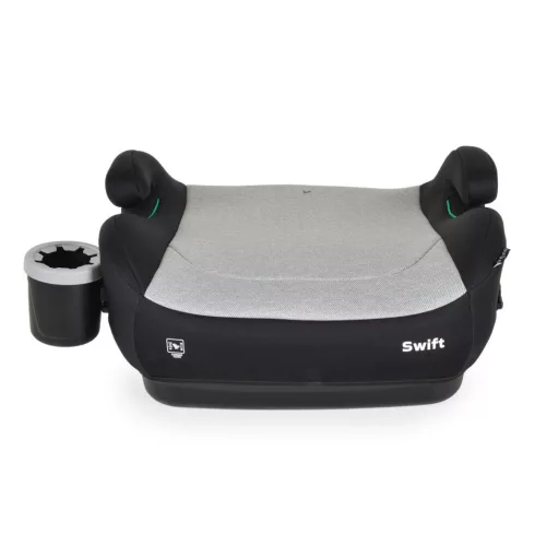Cangaroo Swift i-Size ülésmagasító 125-150 cm  - fekete/szürke