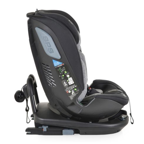 Cangaroo Gravity I-Size 360°-ban forgatható ISOFIX gyermekülés (40-150 cm) - Szürke