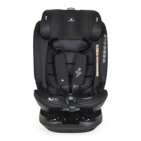 Cangaroo Gravity I-Size 360°-ban forgatható ISOFIX gyermekülés (40-150 cm) - Szürke