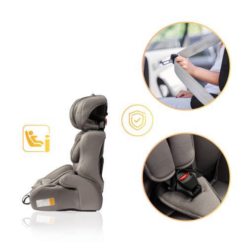 Caretero Falcon i-Size biztonsági autósülés  76-150 cm - Grey
