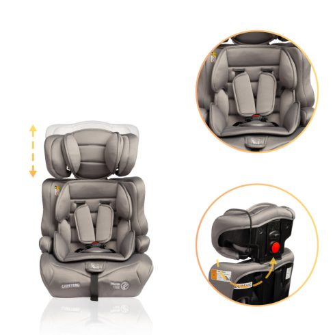 Caretero Falcon i-Size biztonsági autósülés  76-150 cm - Grey