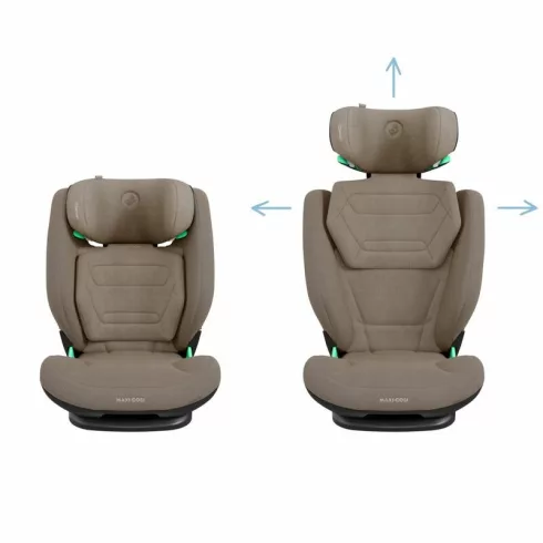 Maxi-Cosi RodiFix Pro2i-Size G-Cell, AirProtect, ClimaFlow gyerekülés 100-150 cm (3,5é - 12év) - Authentic Truffle