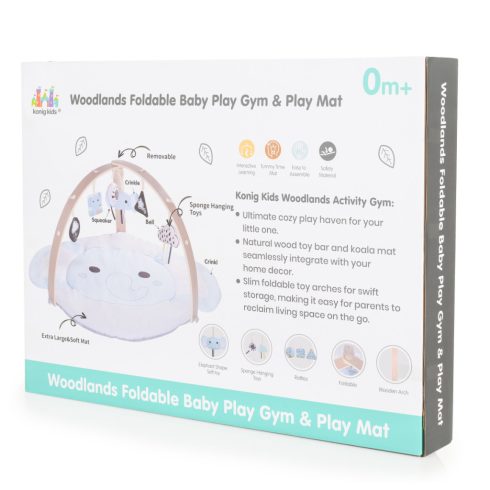 Konig kids Játszószőnyeg - Kék Elefánt