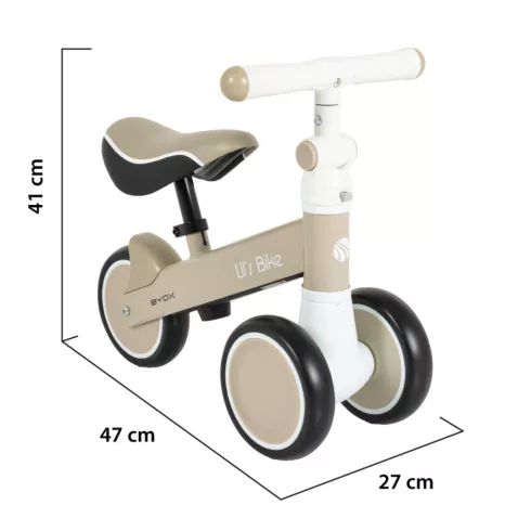 Byox LIL'S mini futóbicikli - bézs 
