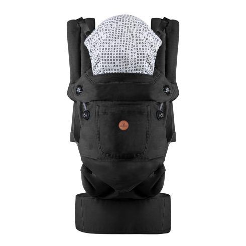 Cangaroo Bora bébi hordozó/kenguru 3 poziciós 15 kg - Fekete