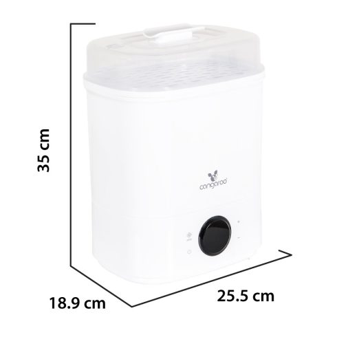 Cangaroo Cai cumisüveg sterilizáló és szárító LCD kijelzővel 