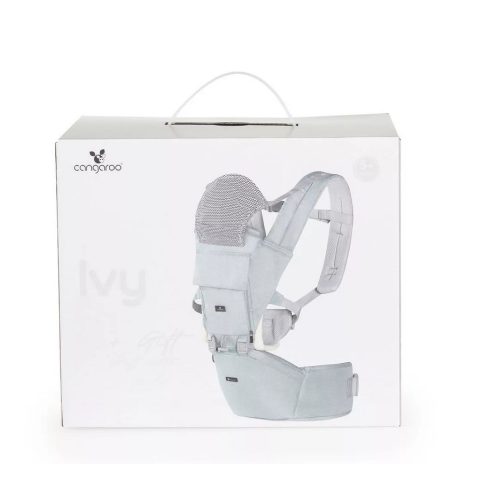 Cangaroo IVY bébi hordozó 3 pozíciós, lecsatolható - világos zöld