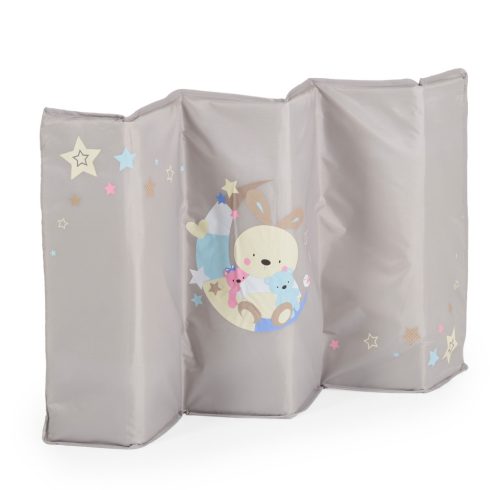 Moni Sleepy multifunkciós utazóágy - szürke