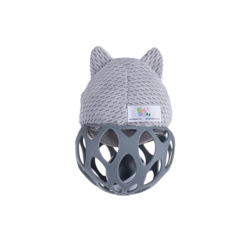 Bali Bazoo gömb csörgő rágóka - szürke róka