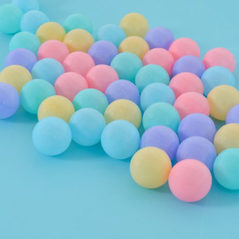 Moni Toys labdamedence 50 db labdával - kék