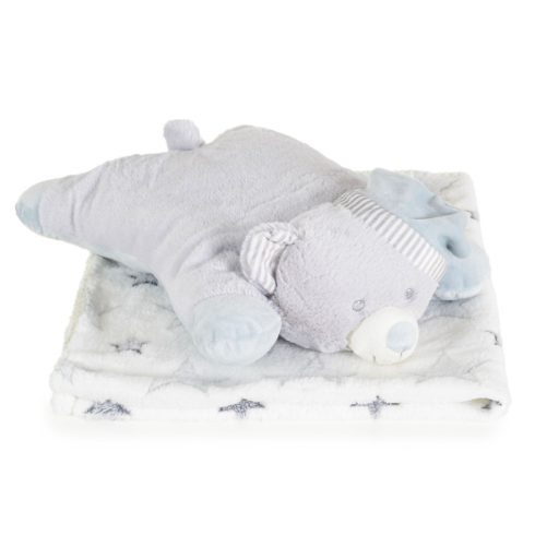 Cangaroo Sleepy bear babatakaró 75x90 cm - szürke 