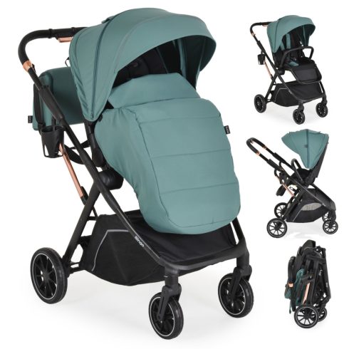 Moni Bingo sport babakocsi - Marine green