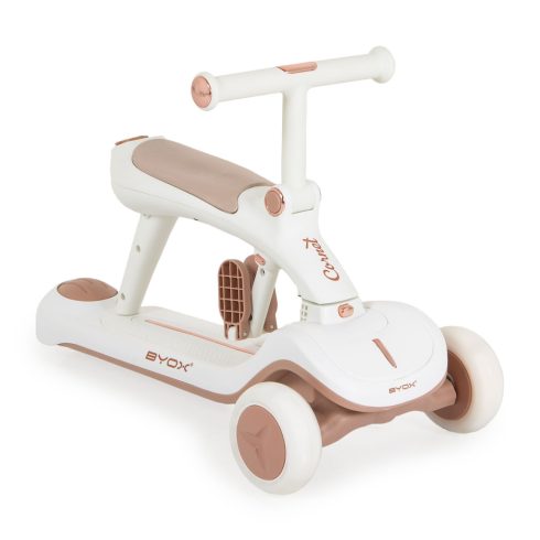 Byox Cornet 6in1 multifunkciós tricikli átalakítható rollerré - fehér