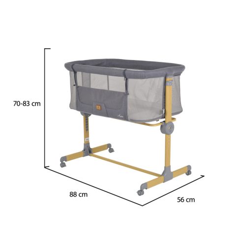 Cangaroo Aura babaöböl és babaágy - Szürke