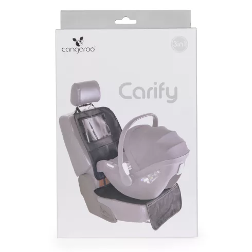Cangaroo Carify ülésvédő 3in1 - fekete