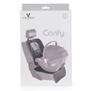 Cangaroo Carify ülésvédő 3in1 - fekete
