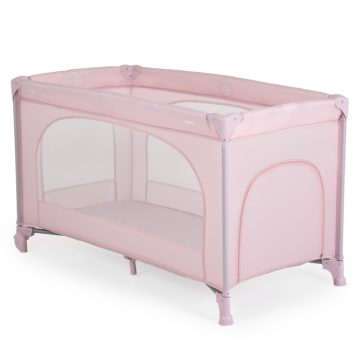 Moni Uno 1 szintes utazóágy - rózsaszín 