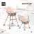 Moni Biscotti 2in1 fix etetőszék - Rózsaszín