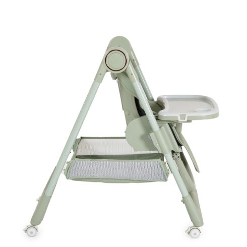 Moni SURPRISE multifunkciós etetőszék (ajándék szilikon tányérral, evőeszközzel, előkével) - Zöld