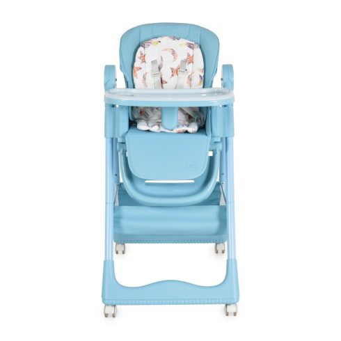 Moni SURPRISE multifunkciós etetőszék (ajándék szilikon tányérral, evőeszközzel, előkével) - Kék