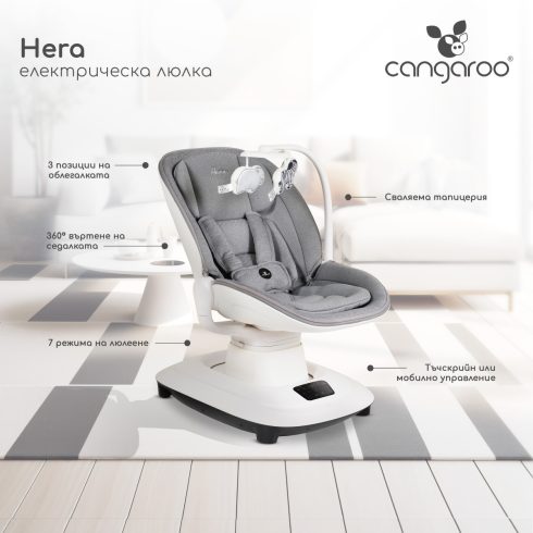 Cangaroo Hera elektromos hinta 0+ hó  - v.szürke 