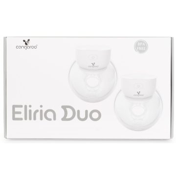   Cangaroo Eliria Duo kéz nélküli elektromos mellszívó - Fehér 