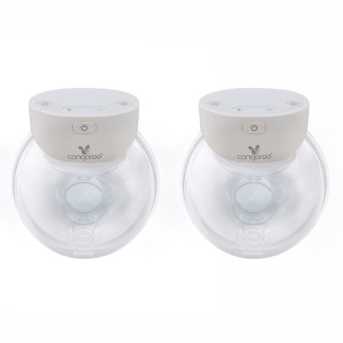 Cangaroo Eliria Duo kéz nélküli elektromos mellszívó - Fehér 