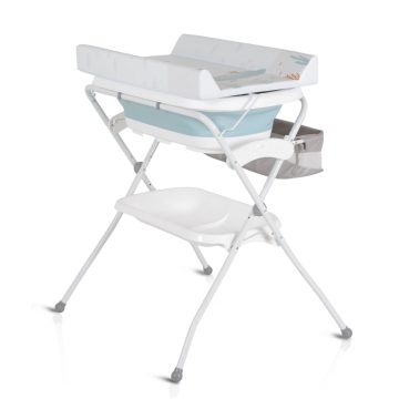   Cangaroo Como 2 in 1 pelenkázó állvány Összecsukható káddal - kék