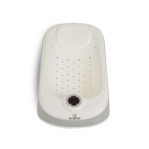 Cangaroo Havana babatartó kádba vízhőmérővel - fehér/szürke