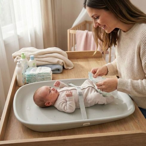 Cangaroo Nuvia pelenkázó alátét 44x69 сm - rózsaszín