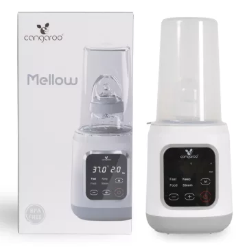   Cangaroo Mellow 4in1 cumisüveg melegítő, sterilizáló, melegen tartó funkcióval - fehér