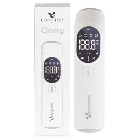 Cangaroo Clarity infrás hőmérő érintésmentes Ledes, elemes 