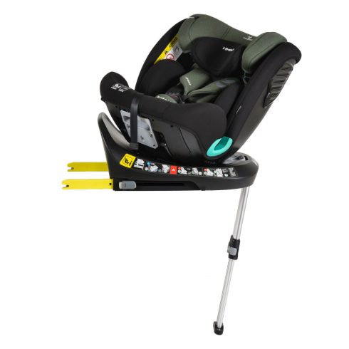 Cangaroo i-Protect Isofix autós ülés 360 forgatható (40-150 cm) - Deep forest green